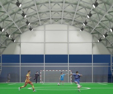 Спортивные тентовые манежи Спортивные манежи